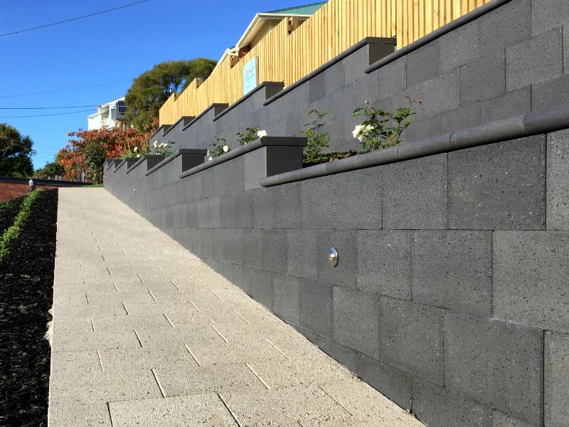 Island Block & Paving Freestone Eco Retaining Wall