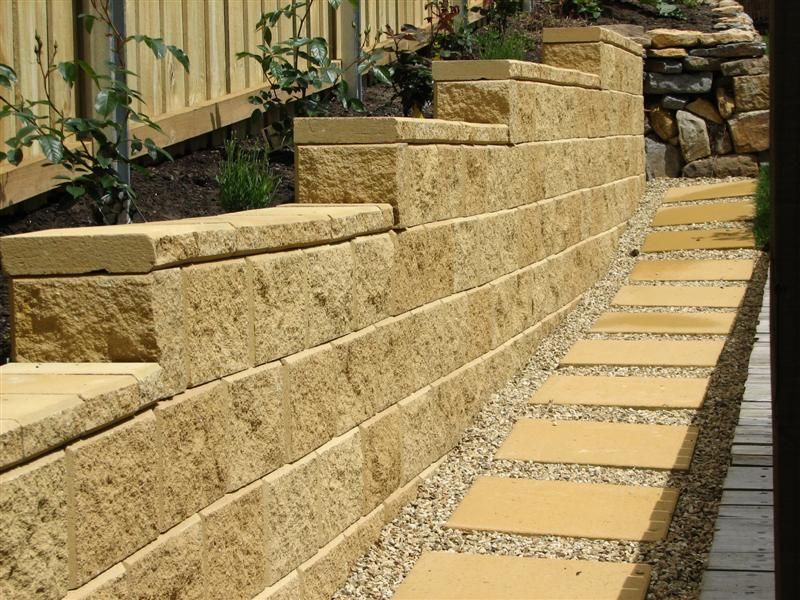 Tasman Retaining Wall Pontville 2 Island Block Pavers